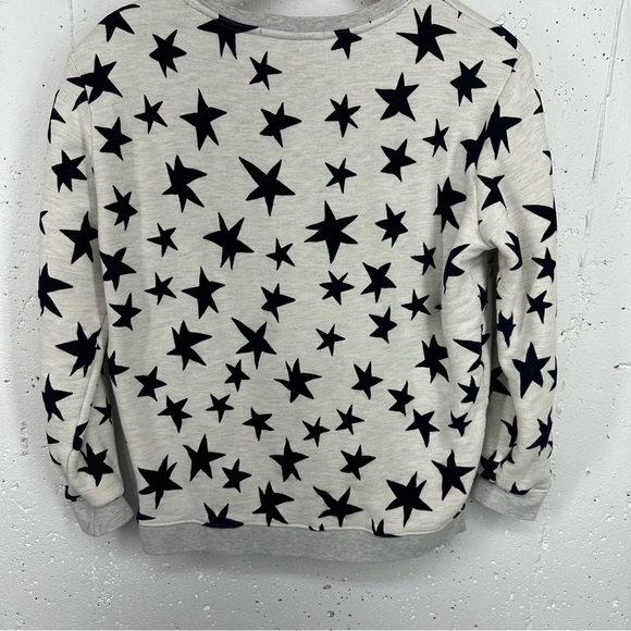 Scotch & Soda Size 2 Medium Gray Stars Sweatshirt - Picture 6 of 15
